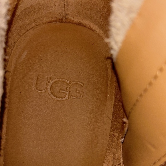 UGG Leopard Kingsburg Calf Hair Zip Up Ankle Boot Women's Sizes 8 - Picture 15 of 16